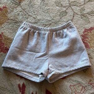 Aritzia Cozy Sweatfleece Perfect High Rise Mini Short